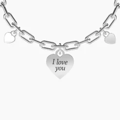 Kidult - Bracciale regolabile con ciondolo cuore