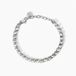 Kidult - Bracciale tennis con cristalli bianchi STYLE 12