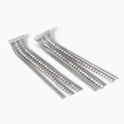 KIDULT - Orecchini con catena e tennis STYLE 02