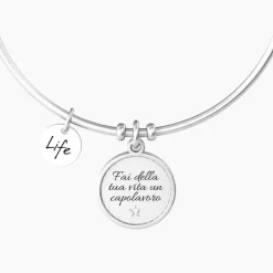 KIDULT-Bracciale FAI DELLA TUA VITA UN CAPOLAVORO