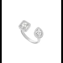 Laura P. - Anello con pietre taglio goccia e princess