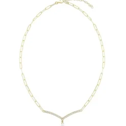 Laura P. - COLLANA CON CENTRALE A V E GOCCIA GRIGIA