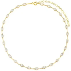 LAUREN P. - CHOKER PIETRE TAGLIO NAVETTE