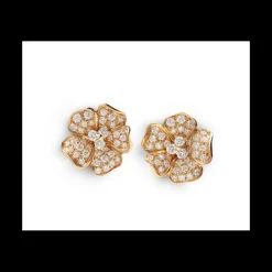 LEOPIZZO - Orecchini Flora oro rosa