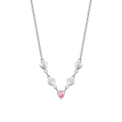 LUCA BARRA - COLLANA DONNA IN ACCIAIO