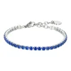 Luca Barra - BRACCIALE TENNIS DONNA CRISTALLI BLU