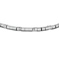 Luca Barra - BRACCIALE UOMO IN ACCIAIO CON ELEMENTI IN ACCIAIO