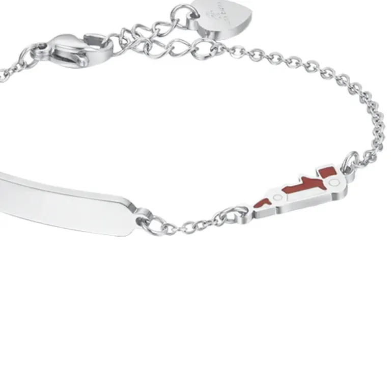 LUCA BARRA - BRACCIALE BAMBINO CON MACCHINA