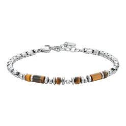 Luca Barra - Bracciale pietra occhio di tigre