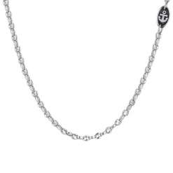 Luca Barra - COLLANA UOMO IN ACCIAIO CON ANCORA