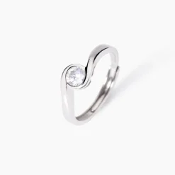 Mabina - Anello in argento con zircone BEATO TRA LE DONNE