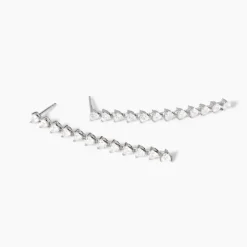 Mabina - Orecchini con zirconi taglio cuore Non Sarà Un'avventura