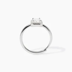 Mabina - Anello con zircone taglio ottagonale COOL OR RÉTRO?