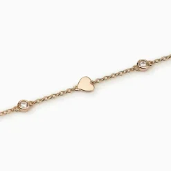 Mabina - Bracciale con cuori e zirconi SKY LOVE