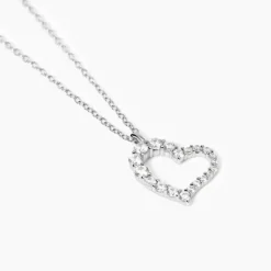 MABINA - Collana Girocollo con pendente cuore DAY DREAMER