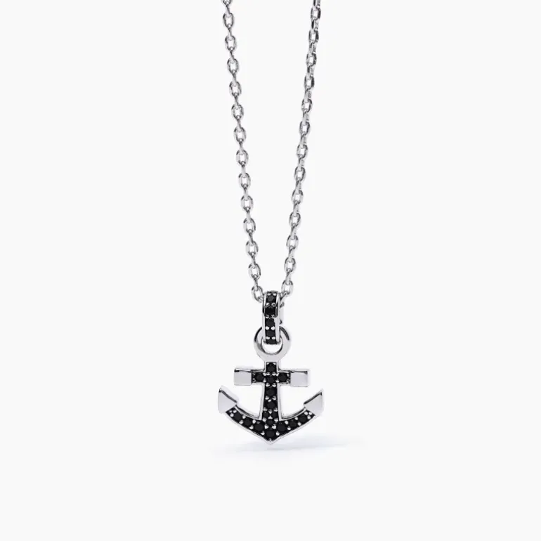 Mabina - Collana in argento con rosa dei venti JOURNEY