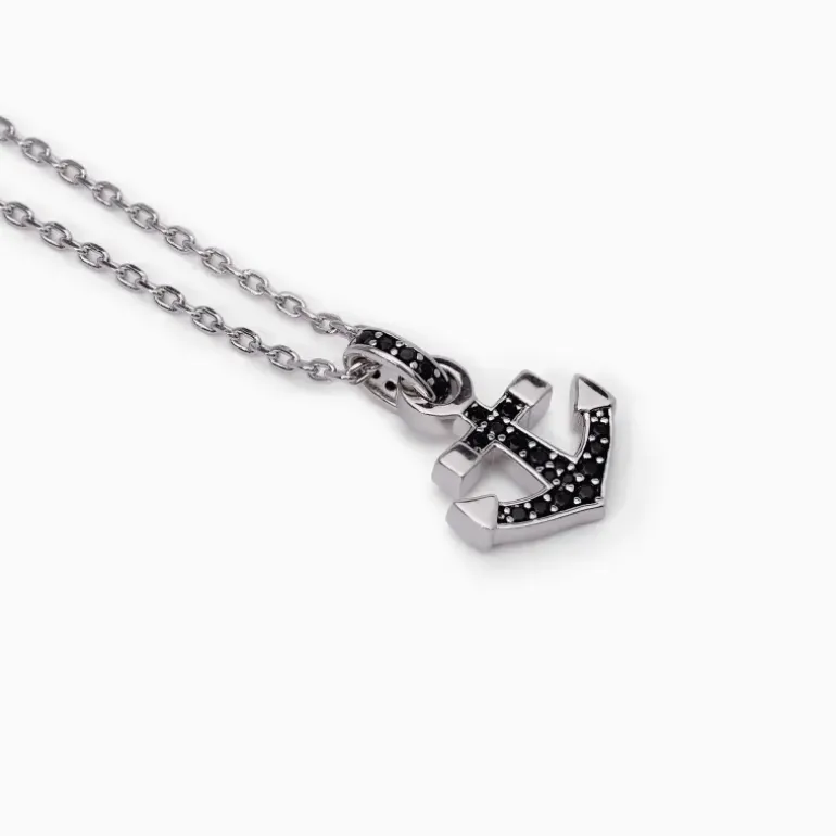 Mabina - Collana in argento con rosa dei venti JOURNEY