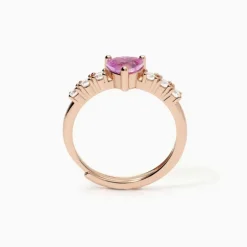 Mabina - Anello donna con tormalina sintetica e zirconi