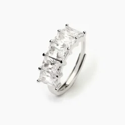 Mabina - Anello donna in argento con zirconi