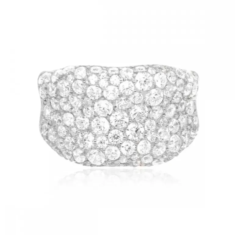 Mabina - Anello Fascia Zirconi