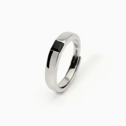 Mabina - Anello uomo in argento con zircone nero