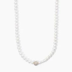 Mabina - Collana Girocollo dorato con perle MAMMA MIA