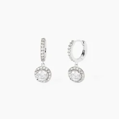 MABINA - Orecchini con pendente zirconi REVIVAL