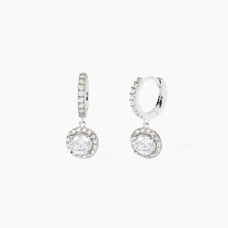 MABINA - Orecchini con pendente zirconi REVIVAL