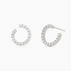 Mabina - Orecchini in argento con zirconi