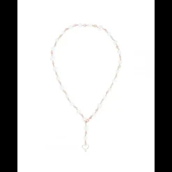 MAMAN ET SOPHIE - COLLANA ROSARIO CORTO PERLE BIANCHE