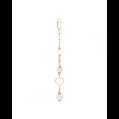 MAMAN ET SOPHIE - MONO ORECCHINO LUNGO PERLE GRIGIE