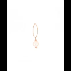 MAMAN ET SOPHIE - MONO ORECCHINO PERLA BIANCA