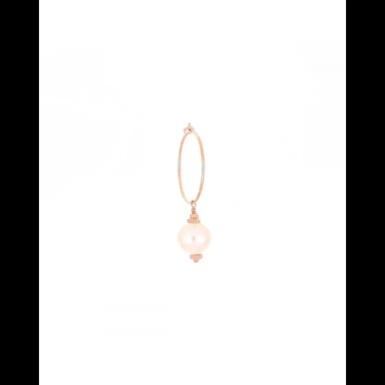 MAMAN ET SOPHIE - MONO ORECCHINO PERLA BIANCA