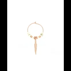 MAMAN ET SOPHIE - ORECCHINO PICCOLO PIETRE BIANCHE