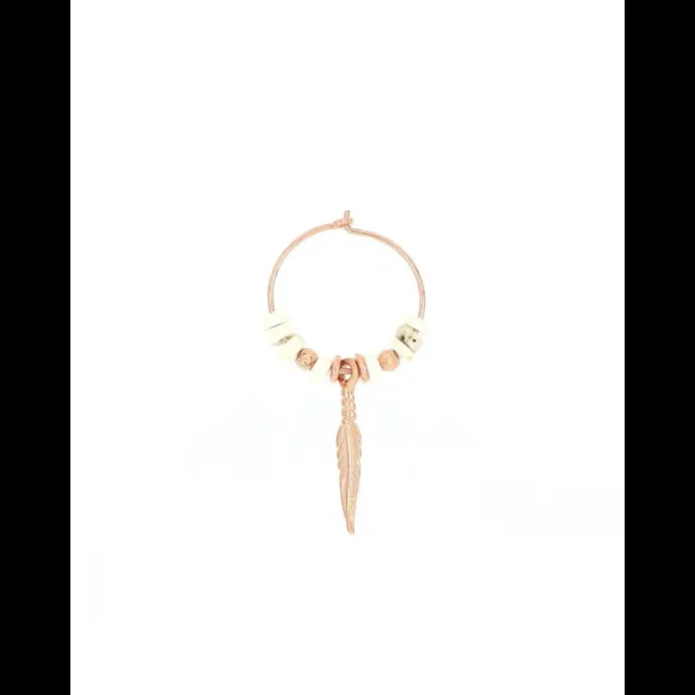 MAMAN ET SOPHIE - ORECCHINO PICCOLO PIETRE BIANCHE