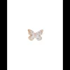 MAMAN ET SOPHIE - ORECCHINO LOBO FARFALLA BIANCA