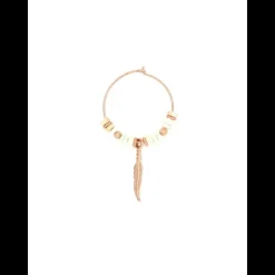 MAMAN ET SOPHIE - ORECCHINO MEDIO PIETRE BIANCHE