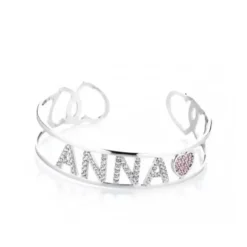 Marcello Pane - Bracciale Argento con Nome Personalizzabile