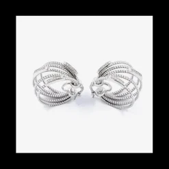 Marcello Pane - Orecchini Multifilo con Zirconi