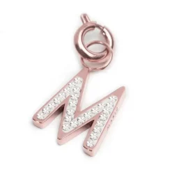 Marlù Charm lettera con cristalli