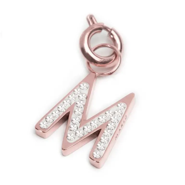 Marlù Charm lettera con cristalli
