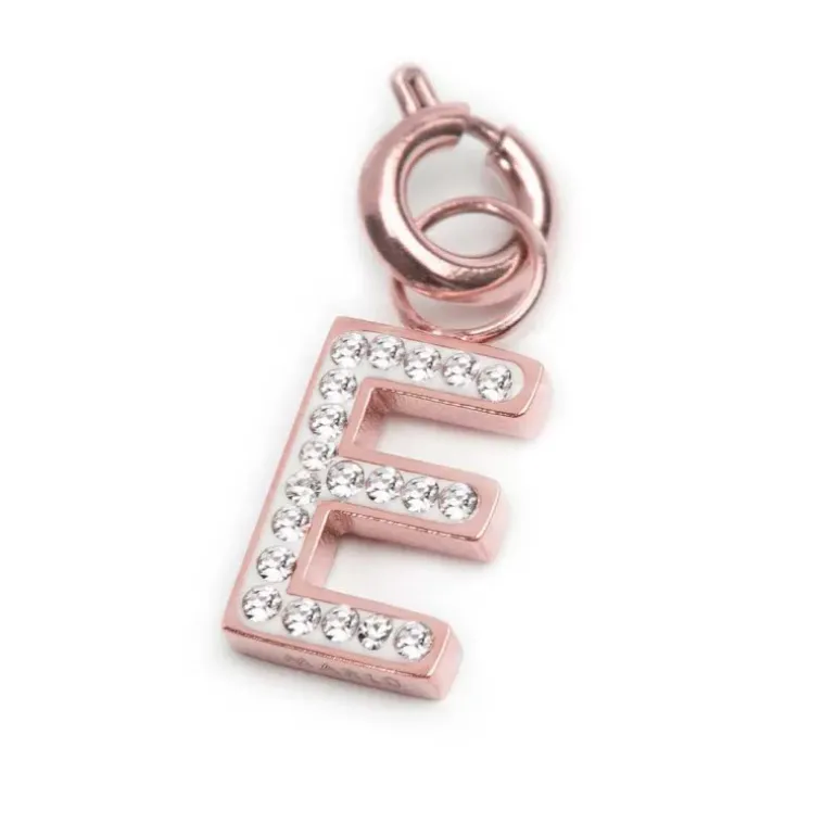 Marlù CIONDOLO lettera E con cristalli