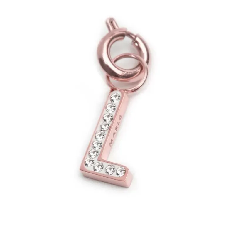 Marlù CIONDOLO lettera L con cristalli
