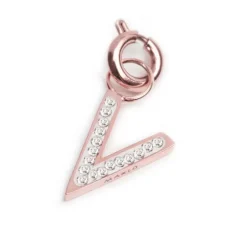 Marlù CIONDOLO lettera V con cristalli