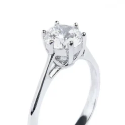 Marlù Anello solitario zircone 6,25mm