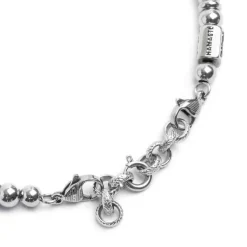 Marlù Bracciale sfere ematite 6mm