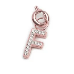 Marlù CIONDOLO lettera F con cristalli