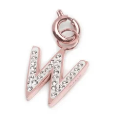 Marlù CIONDOLO lettera W con cristalli