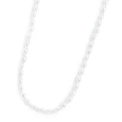 Marlù Collana catena con perle ovali