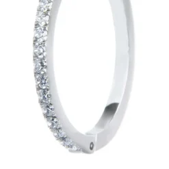 Marlù Orecchino a cerchio 2,4cm con zirconi